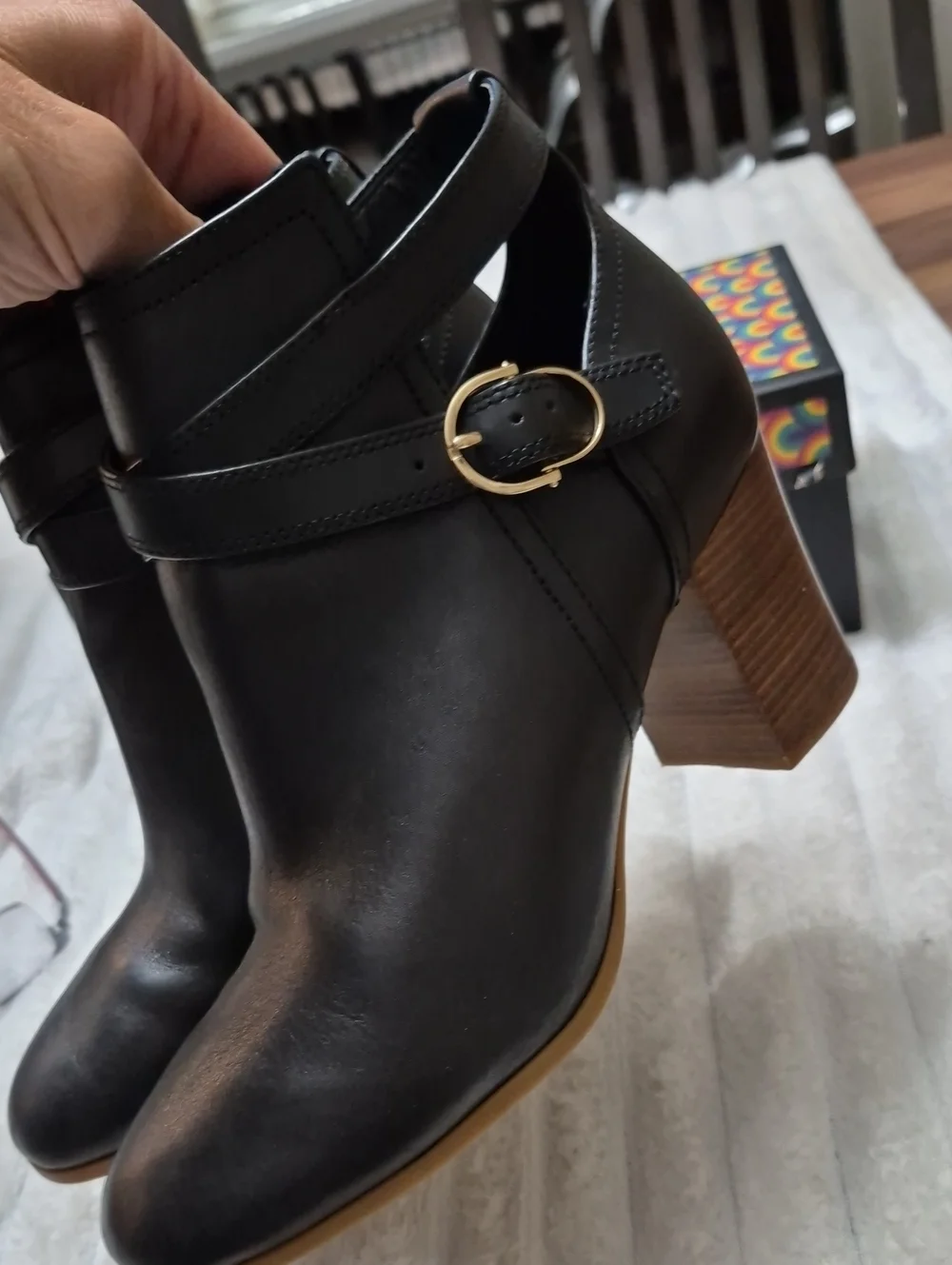 Cole Haan Signature Grand Ankle Boots Leather Women's Sz 9.5